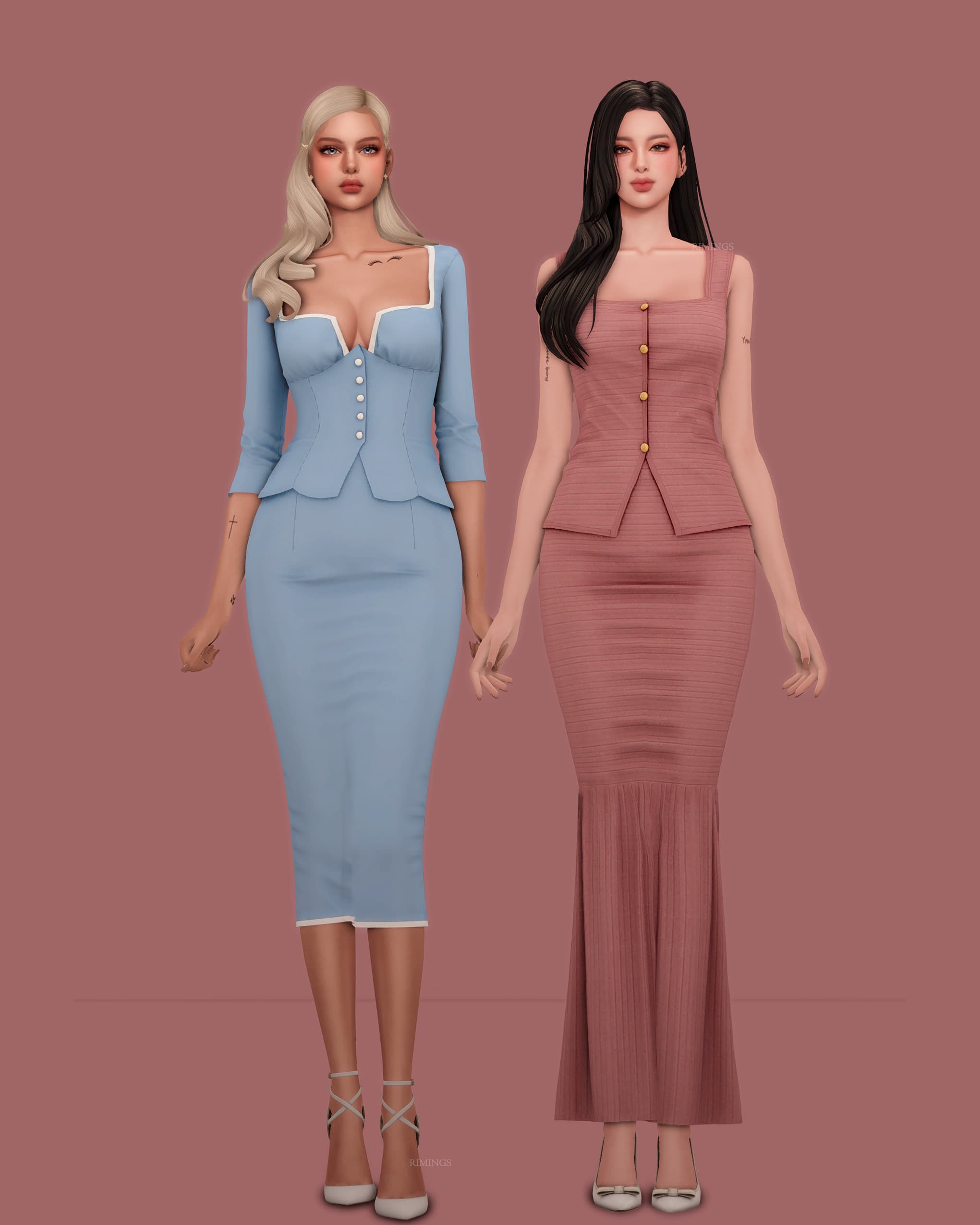 Галерея мода Сет одежды Elegance Redefined #1
